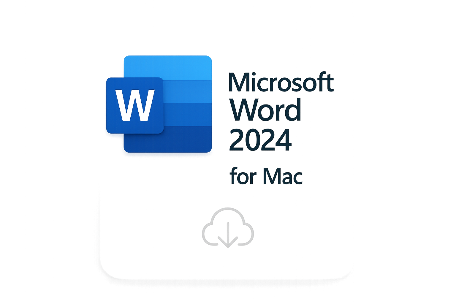 product image for Microsoft Word 2024 for Mac, download