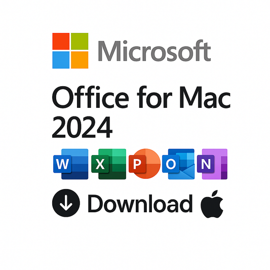 Microsoft Office Mac 2024 Full Version | Word, Excel, PowerPoint, Outlook