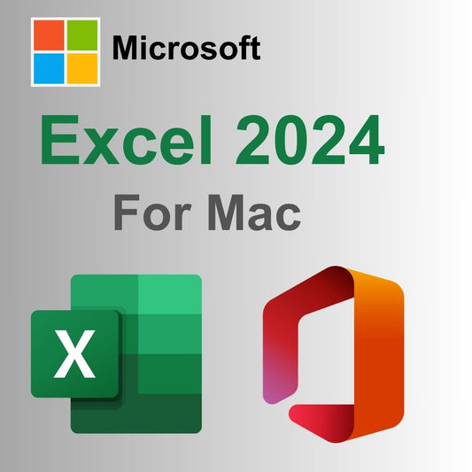 Microsoft Excel 2024 for Mac – Full Version, Instant Download, No Subscription Required