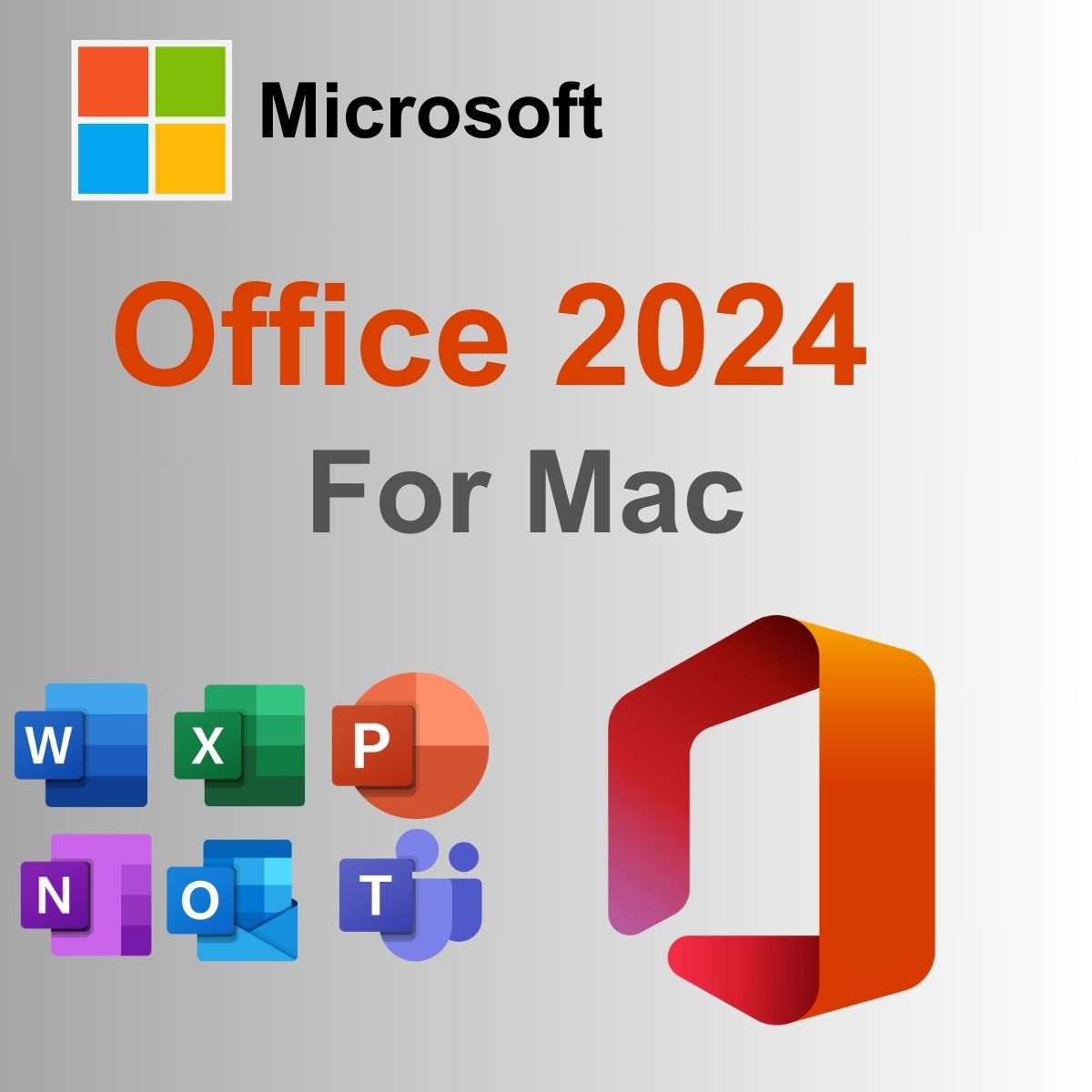 Microsoft Office Mac 2024 Full Version – Includes Word, Excel, PowerPoint, Outlook – Instant Download & Activation