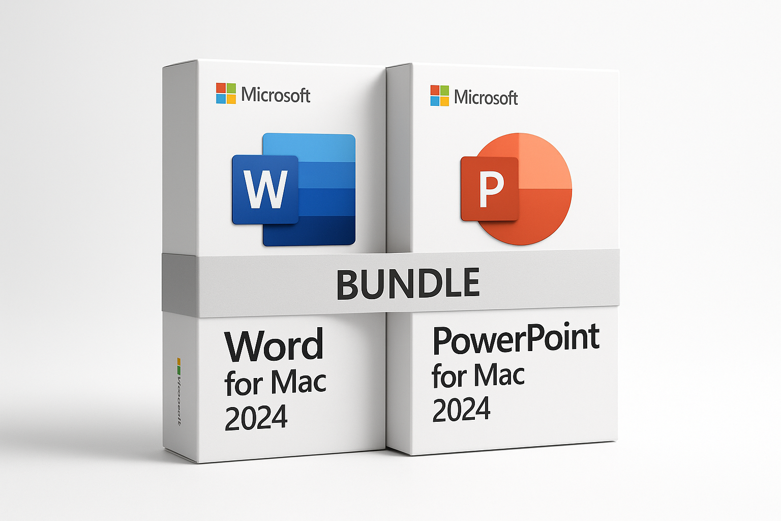 Microsoft Word for Mac 2024 and Microsoft PowerPoint for Mac 2024 Bundle, like a packages 