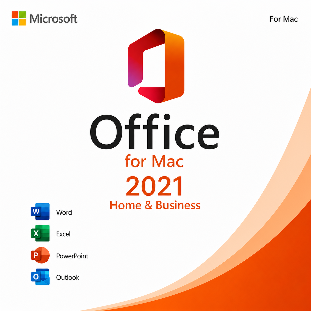 Microsoft Office 2021 Home and Business Mac