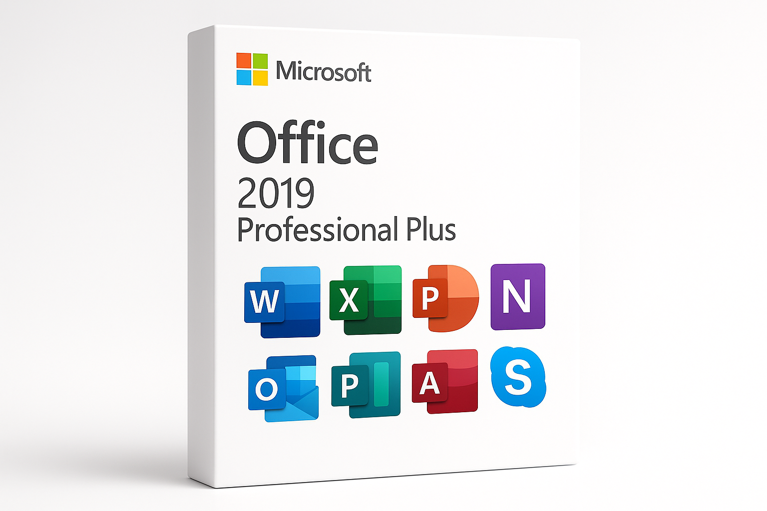 product image for Microsoft Office 2019 professional plus, include Word, Excel, PowerPoint, OneNote, Outlook, Publisher, Access&nbsp;and&nbsp;Skype