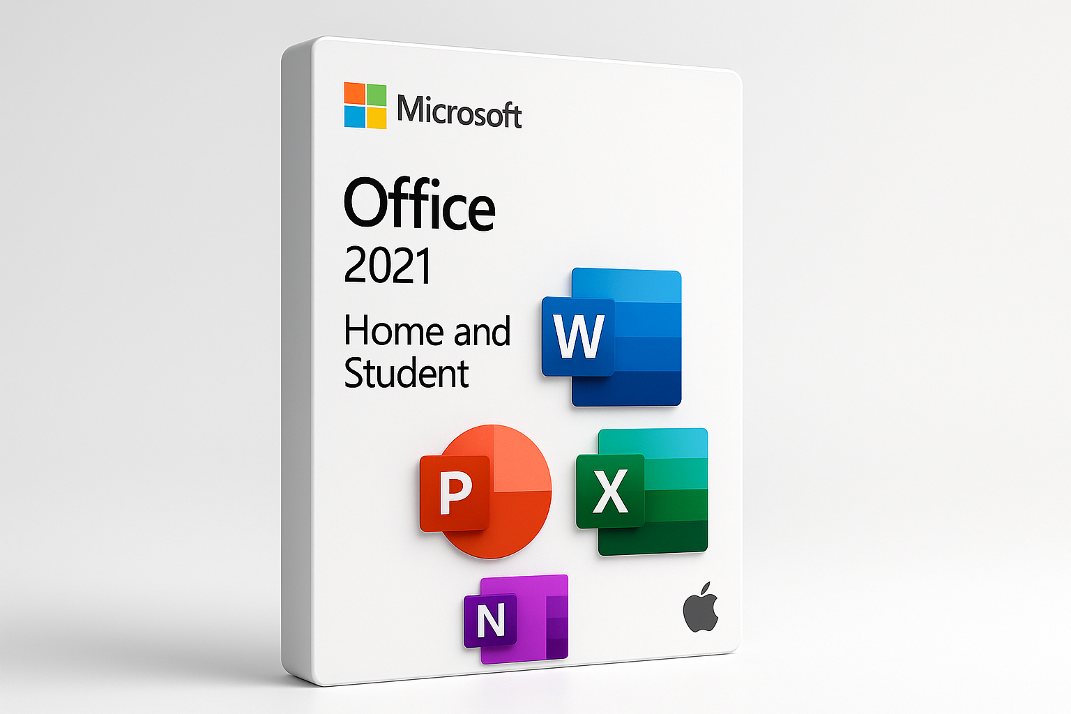 product image for Microsoft Office 2021 Home and Student for Mac, include word, excel, powerpoint, onenote