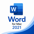 Microsoft Word for Mac 2021